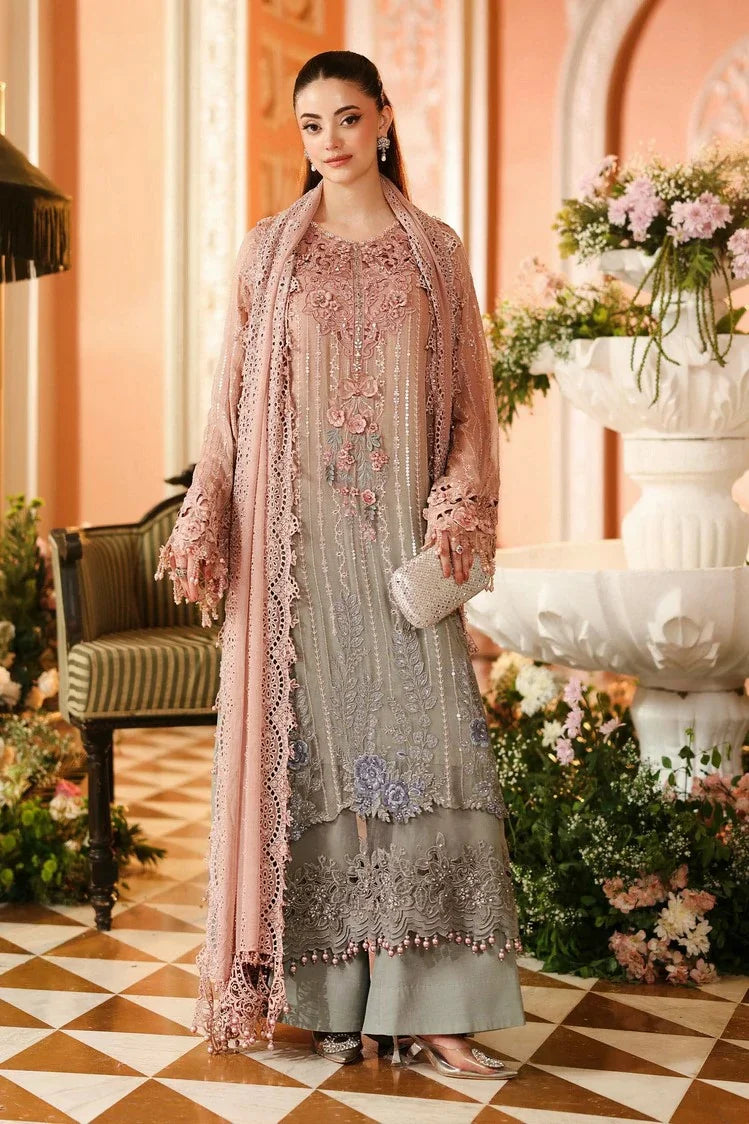 Picture of Maria B - Royal Tea Affair Chiffon - MPC-07-02 - Unstitched - Available at Raja Sahib