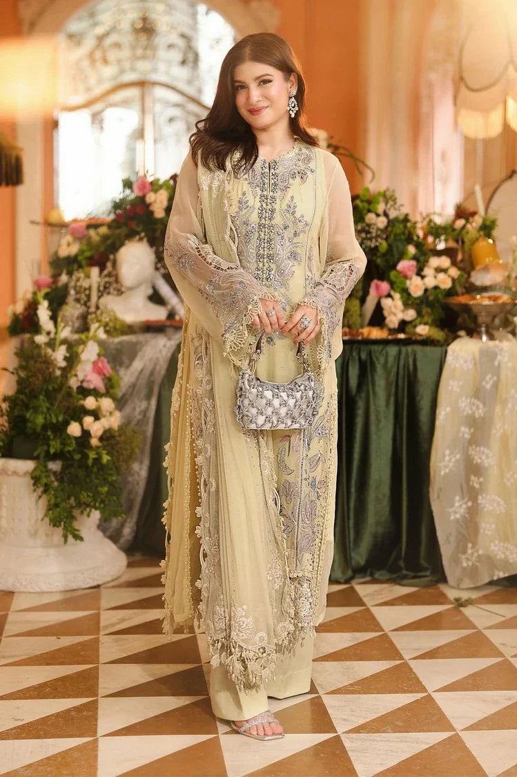 Picture of Maria B - Royal Tea Affair Chiffon - MPC-07-08 - Unstitched - Available at Raja Sahib