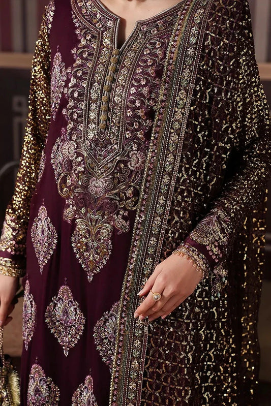 Picture of Roheenaz - Royale Eternal Chiffon Edit - 06-Regal Charm - Unstitched - Available at Raja Sahib