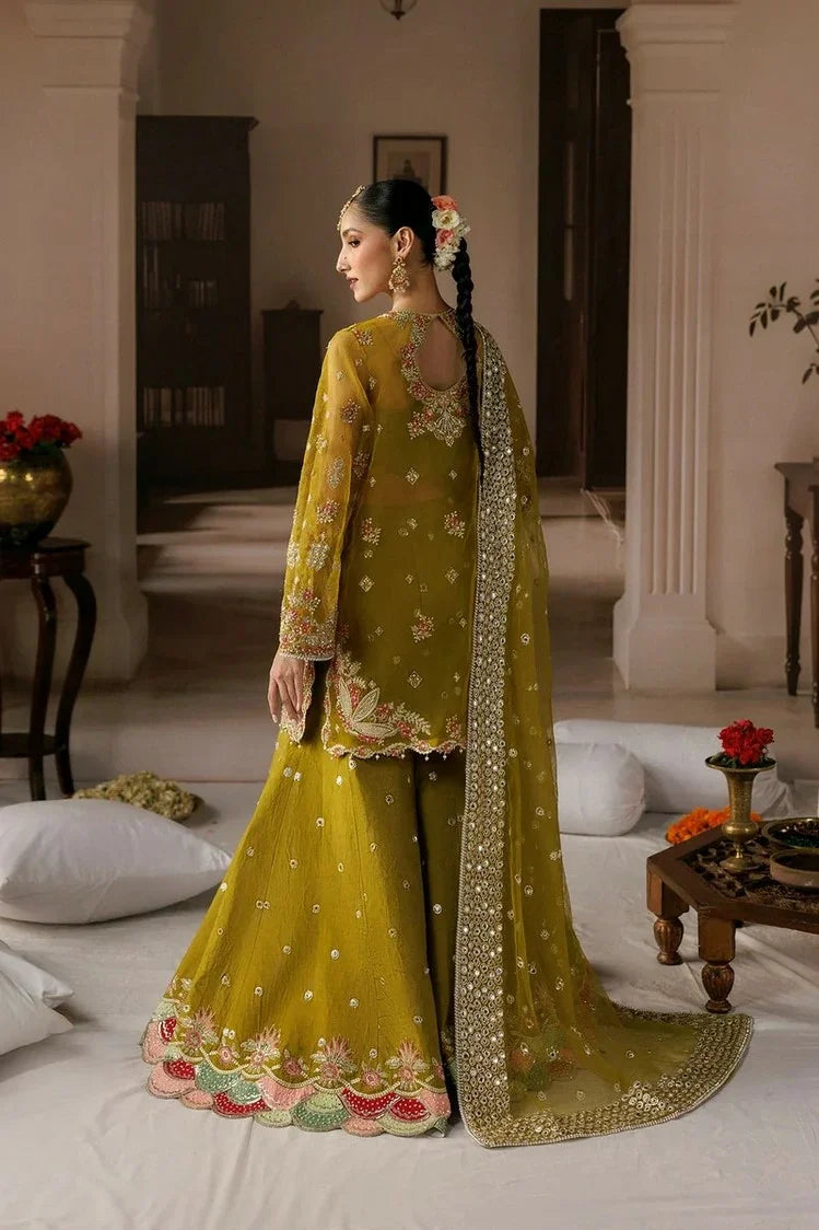 Picture of Afrozeh - Shehnai Wedding Formals - 152-Zarminay - Unstitched - Available at Raja Sahib