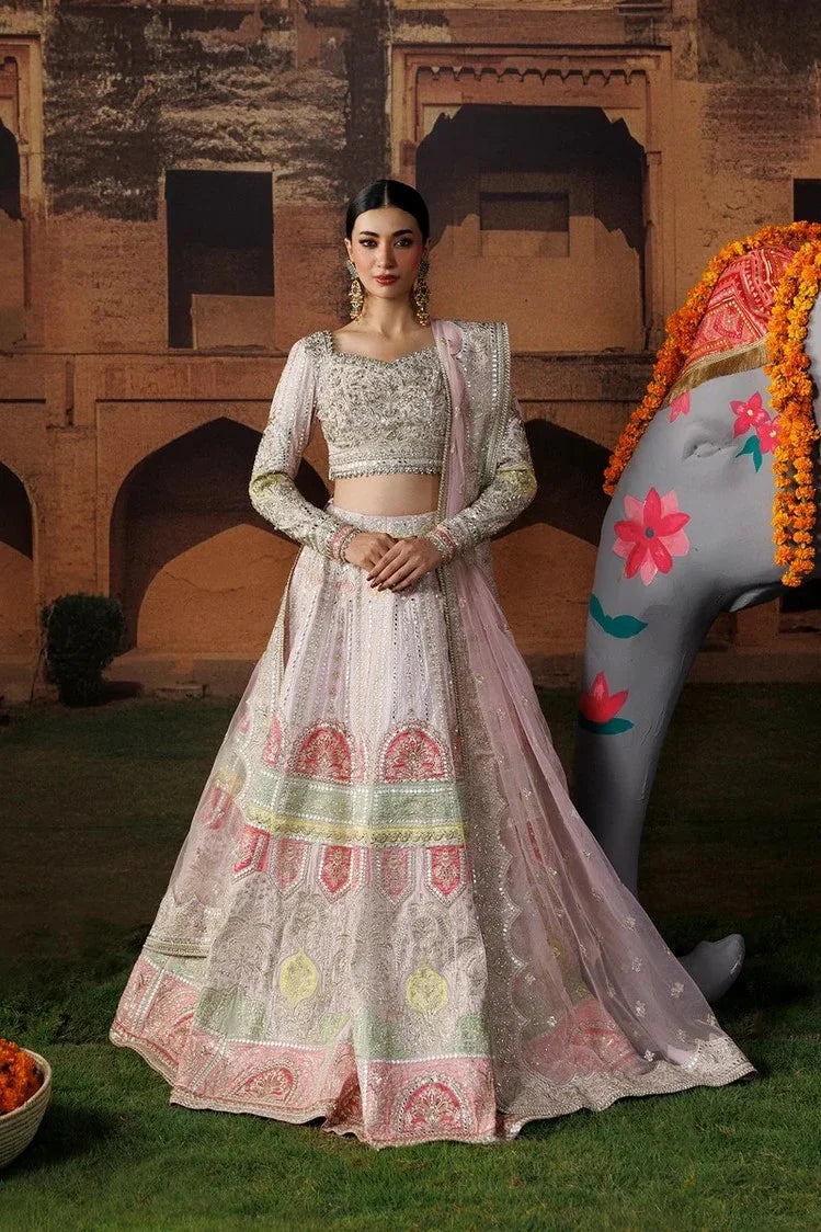 Picture of Afrozeh - Shehnai Wedding Formals - 153-Gul-e-roshan - Unstitched - Available at Raja Sahib