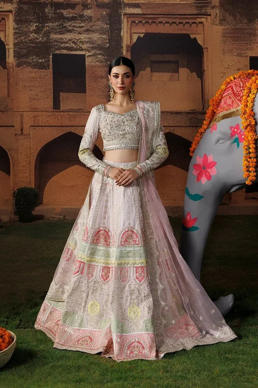 Afrozeh - Shehnai Wedding Formals - 153-Gul-e-roshan - Unstitched