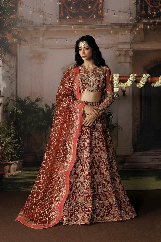 Afrozeh - Shehnai Wedding Formals - 157-Rukhsan - Unstitched