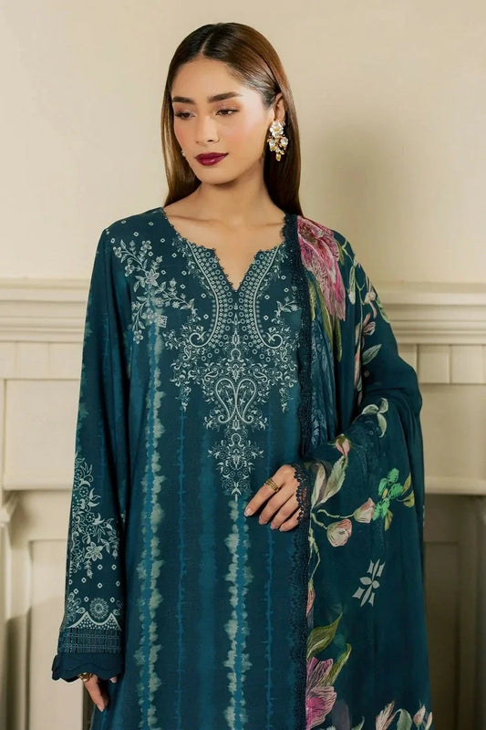 Nureh - Signature Print Printed Viscose Slub Collection Vol 3 - SP-210 - Unstitched