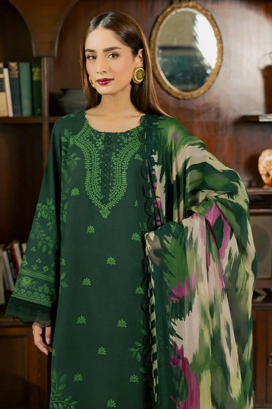 Nureh - Signature Print Printed Viscose Slub Collection Vol 3 - SP-211 - Unstitched
