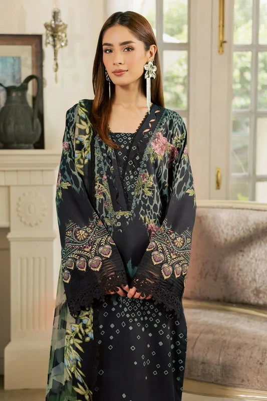 Nureh - Signature Print Printed Viscose Slub Collection Vol 3 - SP-213 - Unstitched