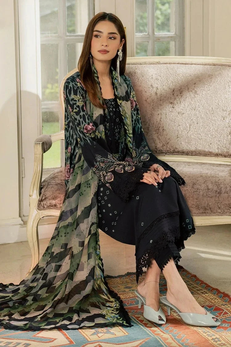 Picture of Nureh - Signature Print Printed Viscose Slub Collection Vol 3 - SP-213 - Unstitched - Available at Raja Sahib