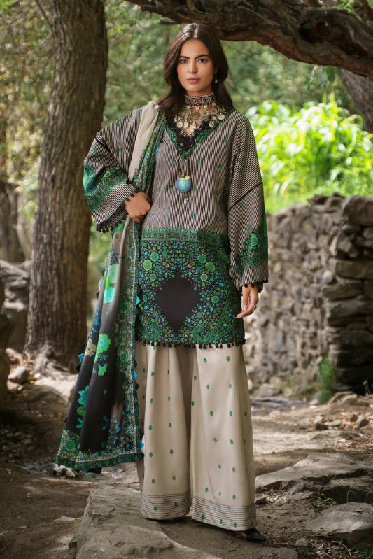 Charizma - C Prints Printed Linen Collection Vol 1 - CPW6-05 - Unstitched
