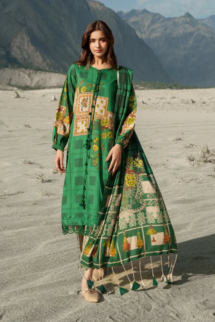 Charizma - C Prints Printed Linen Collection Vol 1 - CPW6-08 - Unstitched