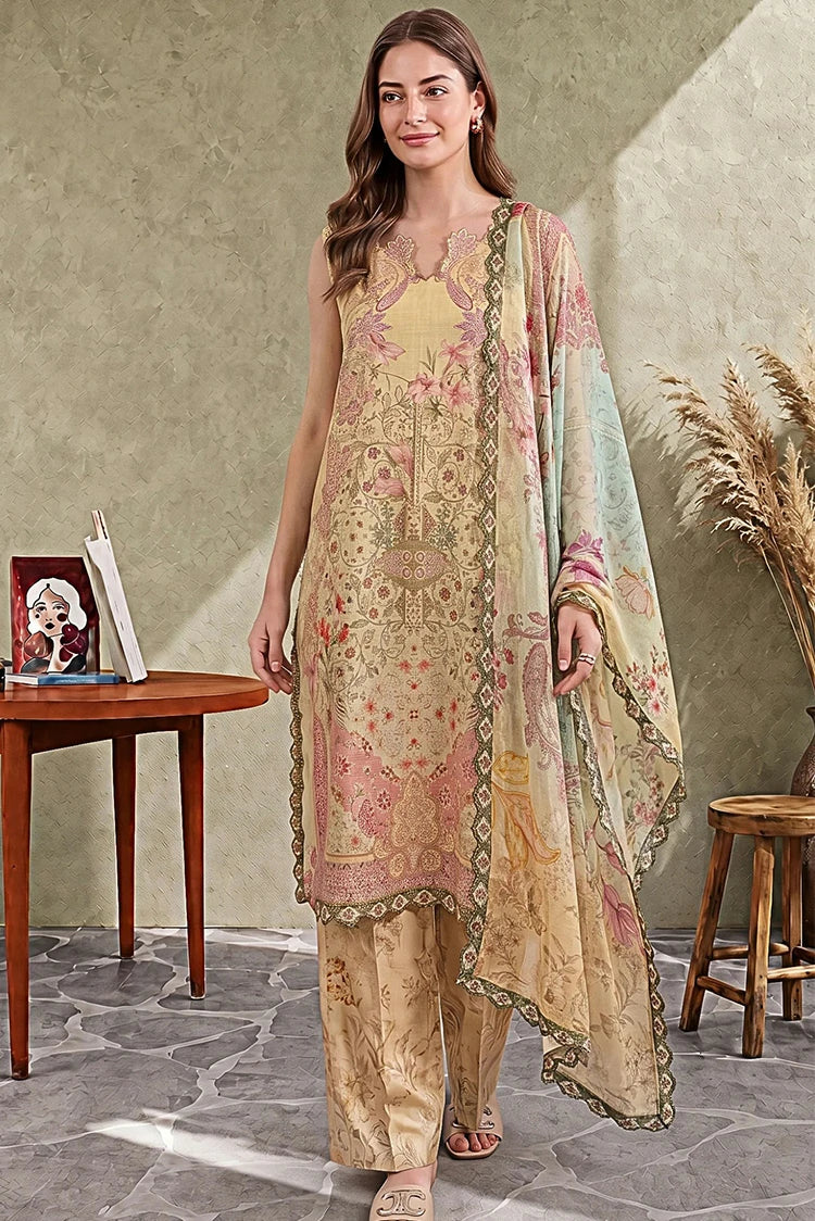 Picture of Asifa & Nabeel - Cambric Printed - Ayra (CU26-01) - Unstitched - Available at Raja Sahib