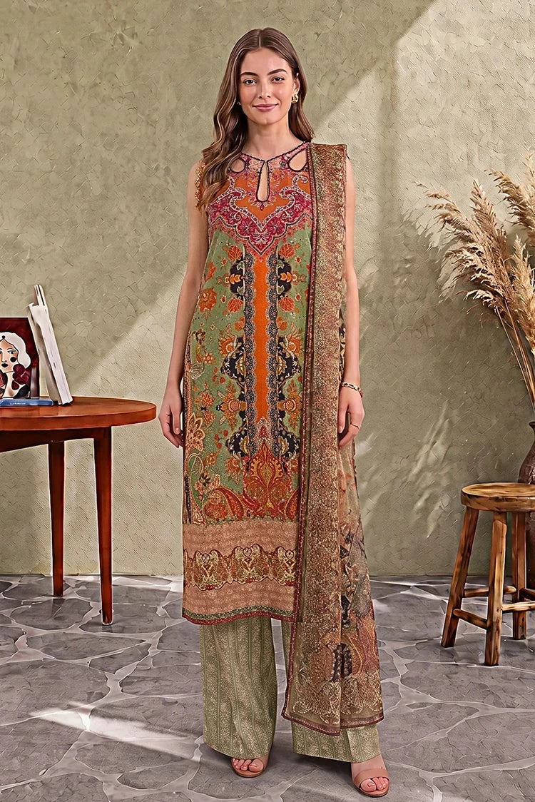 Picture of Asifa & Nabeel - Cambric Printed - Kaya (CU26-05) - Unstitched - Available at Raja Sahib