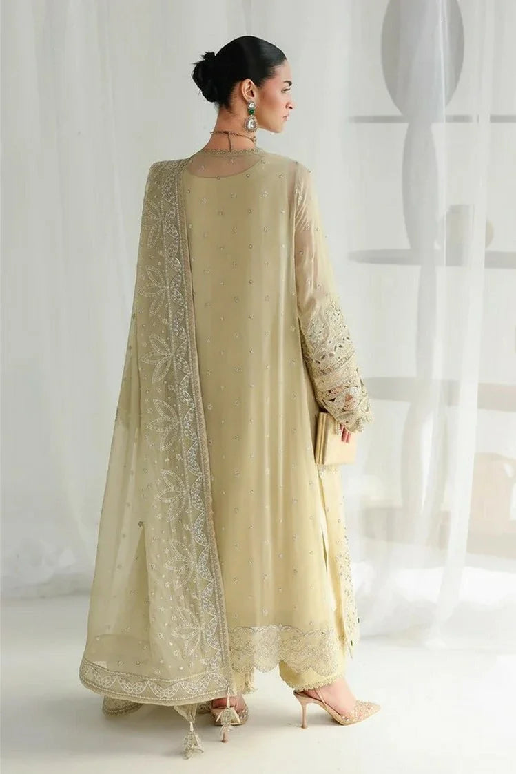 Picture of Qalamkar - Chiffon - QCC-01 DEENA - Unstitched - Available at Raja Sahib