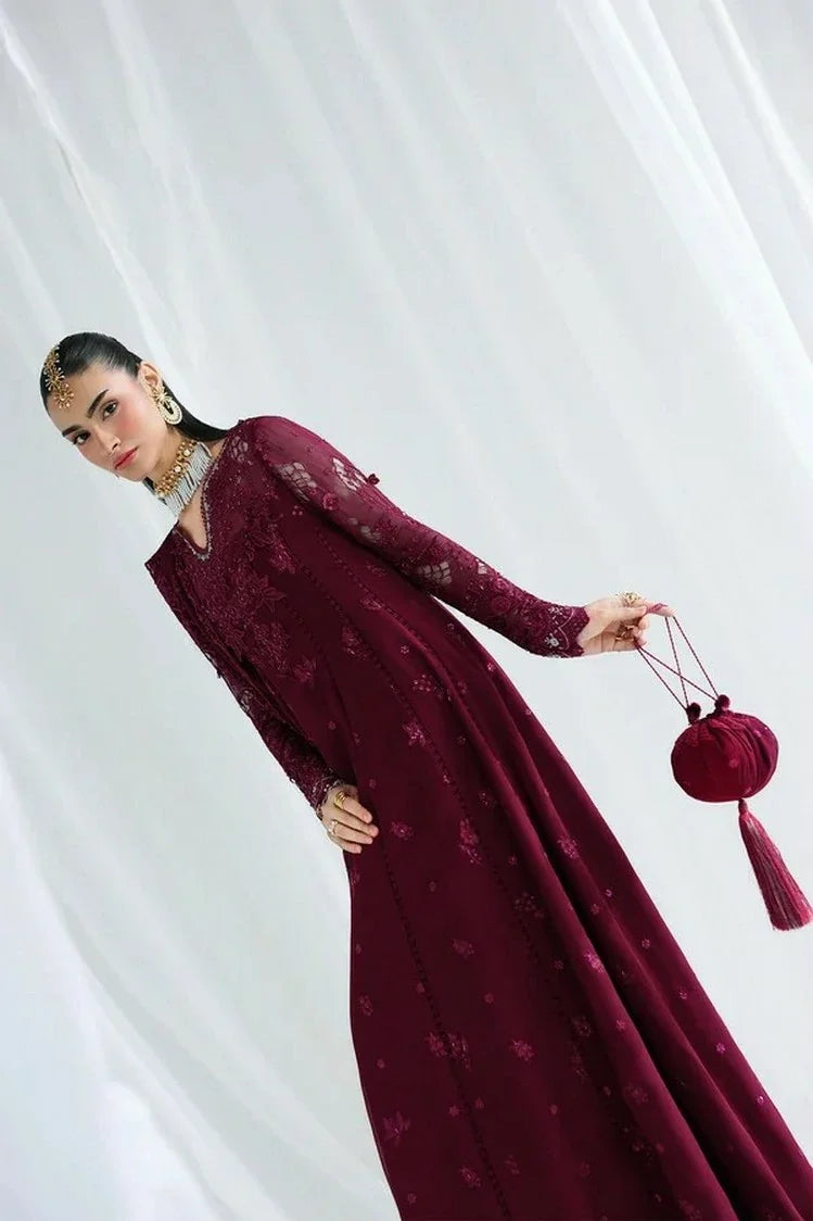Picture of Qalamkar - Chiffon - QCC-03 WAFA - Unstitched - Available at Raja Sahib