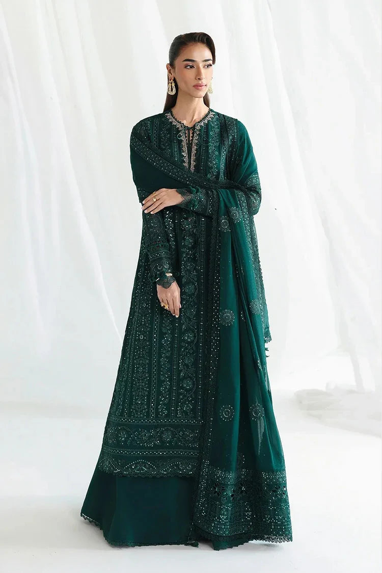 Picture of Qalamkar - Chiffon - QCC-05 JANAAN - Unstitched - Available at Raja Sahib
