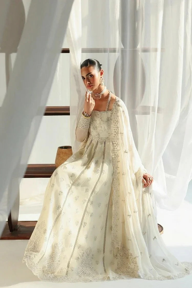 Picture of Qalamkar - Chiffon - QCC-07 AMERA - Unstitched - Available at Raja Sahib