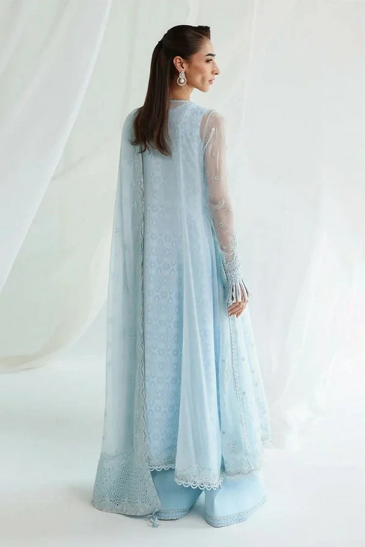 Picture of Qalamkar - Chiffon - QCC-08 SONA - Unstitched - Available at Raja Sahib