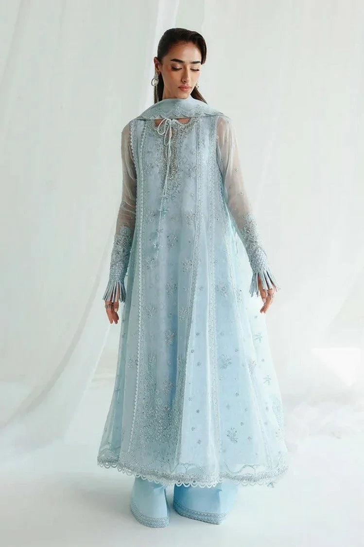 Picture of Qalamkar - Chiffon - QCC-08 SONA - Unstitched - Available at Raja Sahib