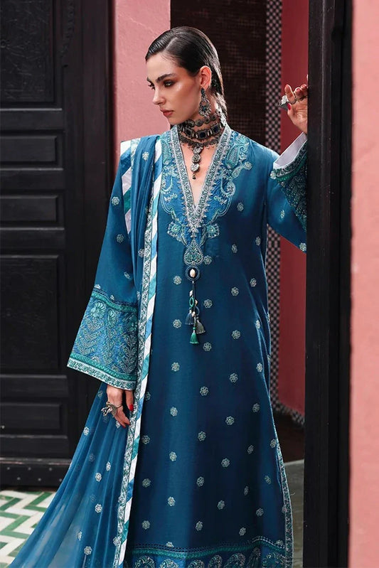 Picture of Mushq - Nuvera The Queen of Hearts - 01-Rouge Sapphire - Unstitched - Available at Raja Sahib