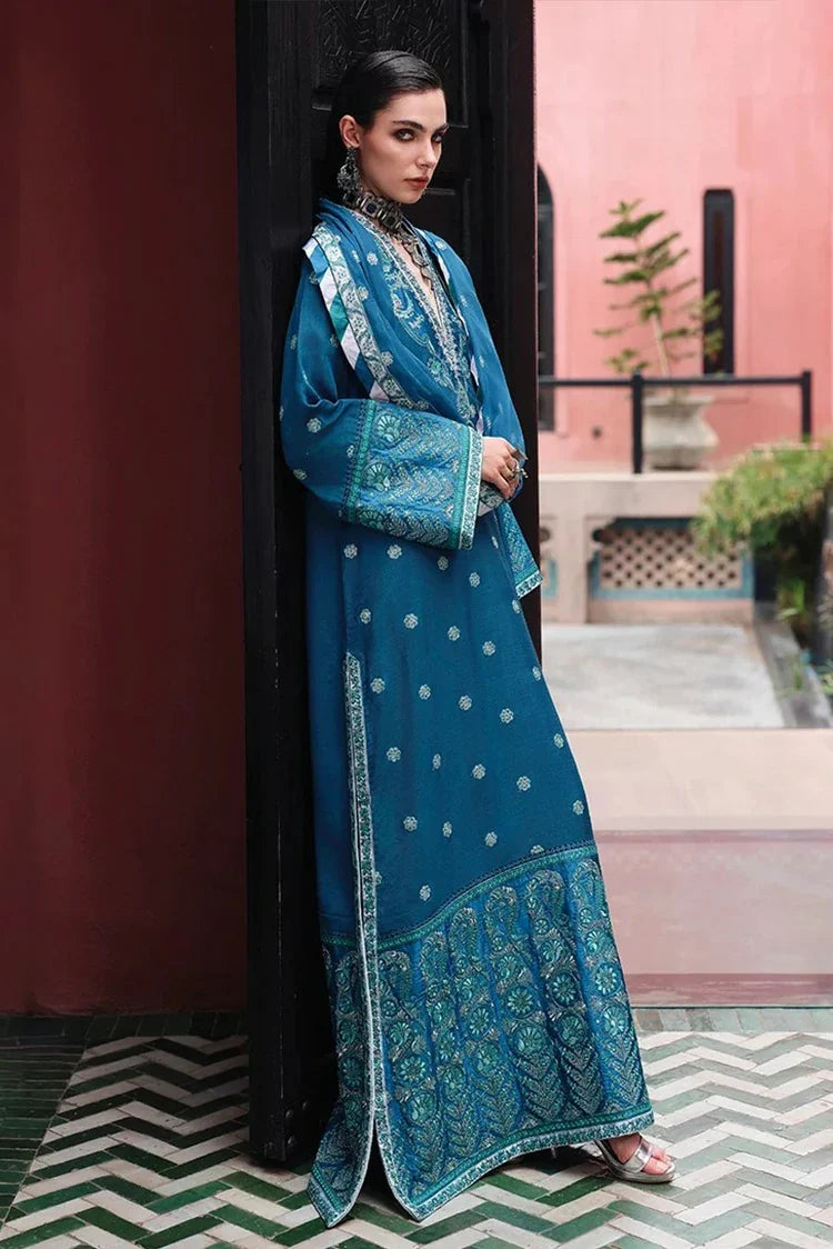 Picture of Mushq - Nuvera The Queen of Hearts - 01-Rouge Sapphire - Unstitched - Available at Raja Sahib