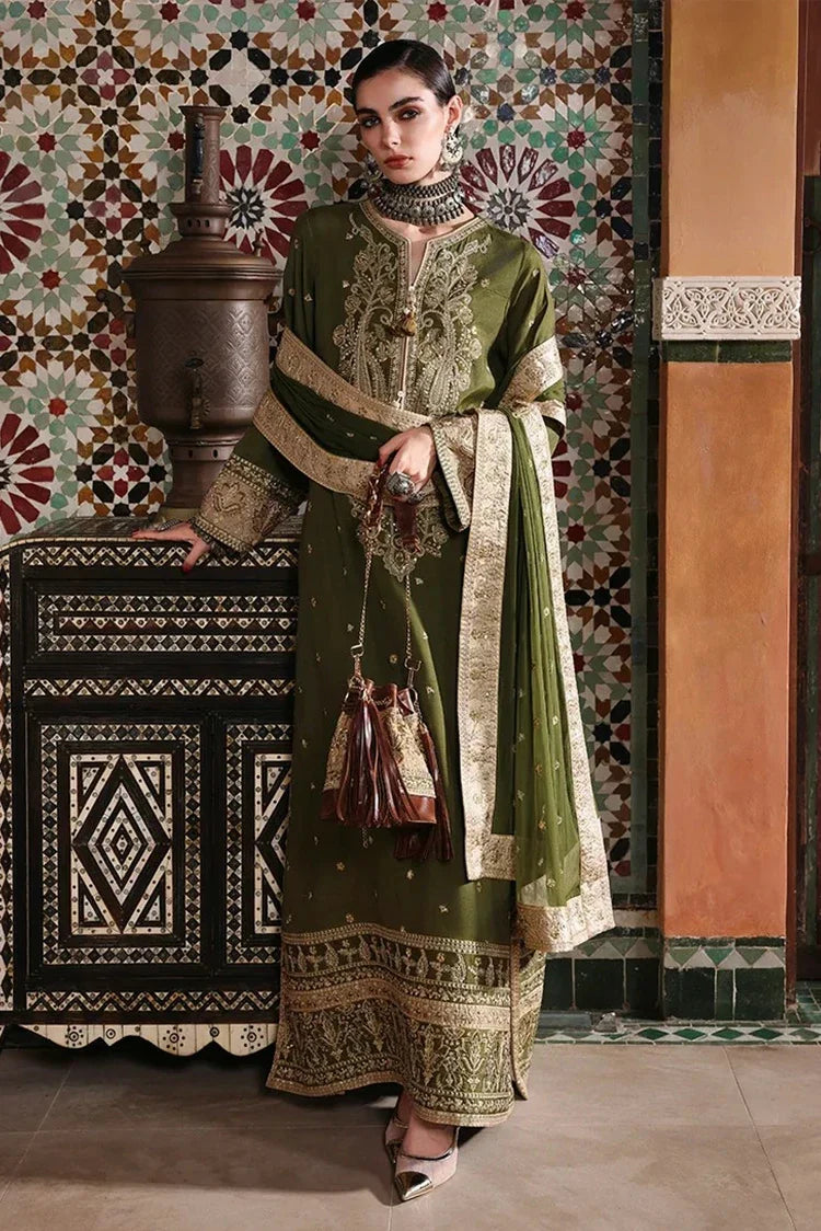 Picture of Mushq - Nuvera The Queen of Hearts - 03-Celestia Crown - Unstitched - Available at Raja Sahib