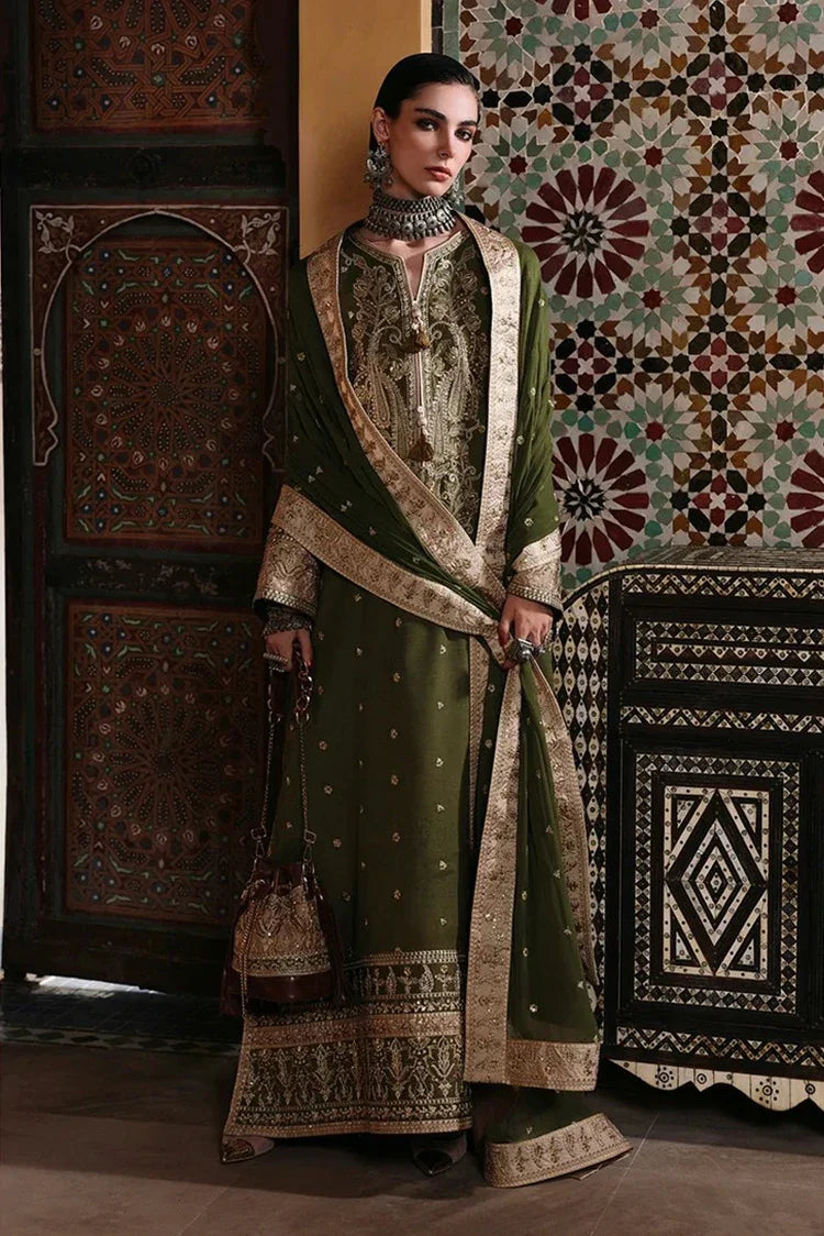 Picture of Mushq - Nuvera The Queen of Hearts - 03-Celestia Crown - Unstitched - Available at Raja Sahib