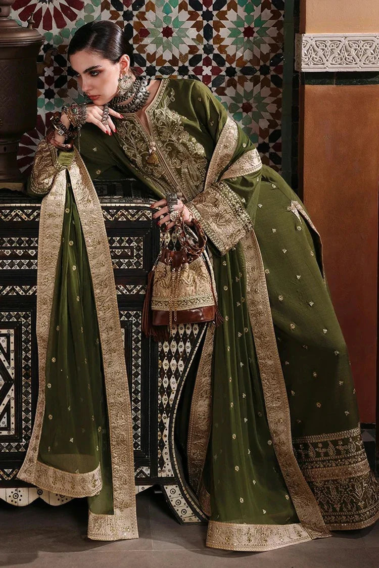 Picture of Mushq - Nuvera The Queen of Hearts - 03-Celestia Crown - Unstitched - Available at Raja Sahib