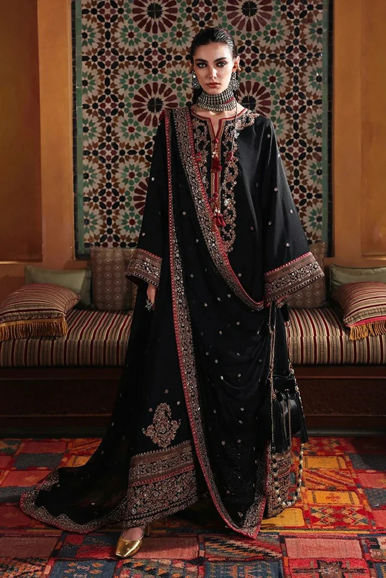 Picture of Mushq - Nuvera The Queen of Hearts - 06-Carmine Jewel - Unstitched - Available at Raja Sahib