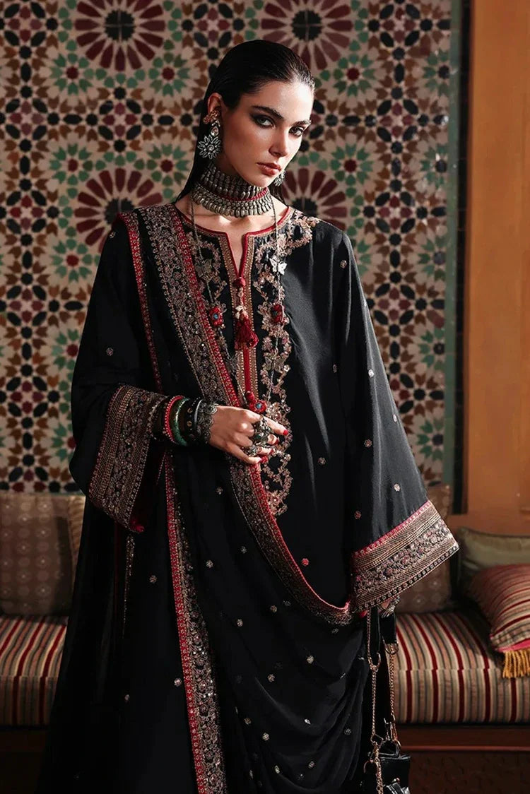 Picture of Mushq - Nuvera The Queen of Hearts - 06-Carmine Jewel - Unstitched - Available at Raja Sahib