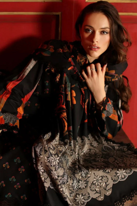 Charizma - Aniiq Embroidered Printed Linen Collection Vol 1 - ANW7-10 - Unstitched