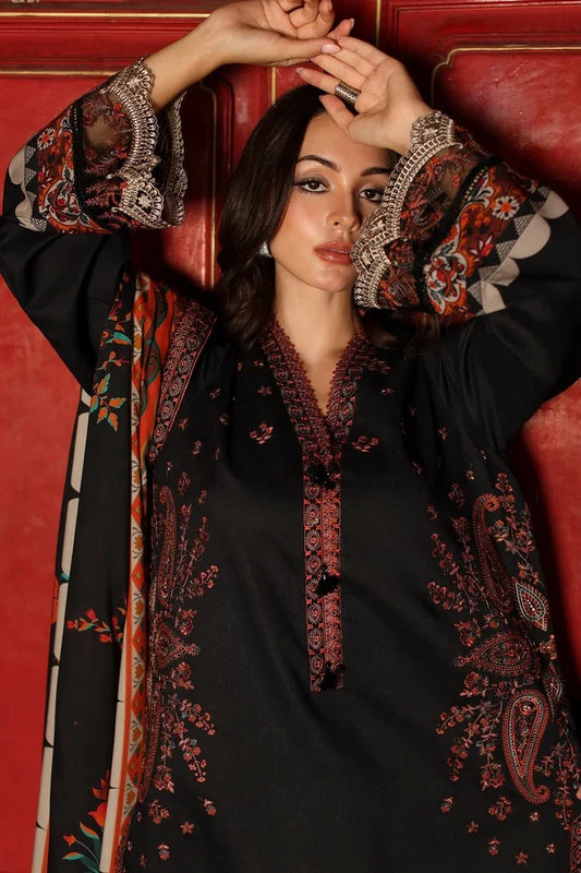 Charizma - Aniiq Embroidered Printed Linen Collection Vol 1 - ANW7-02 - Unstitched