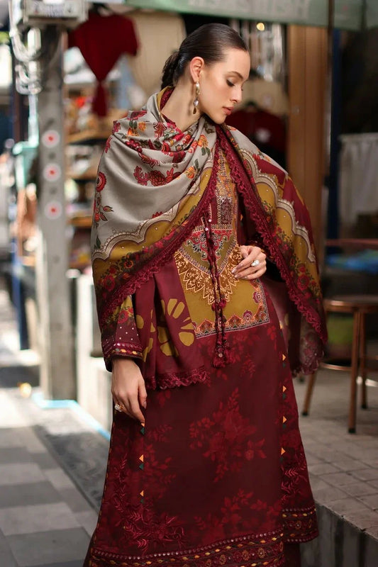 Charizma - Aniiq Embroidered Printed Linen Collection Vol 1 - ANW7-03 - Unstitched