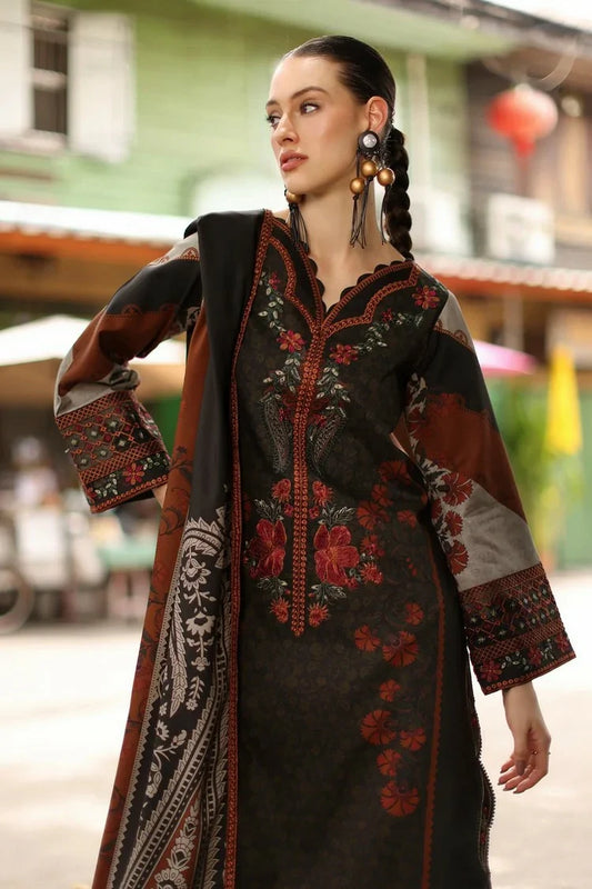 Charizma - Aniiq Embroidered Printed Linen Collection Vol 1 - ANW7-07 - Unstitched
