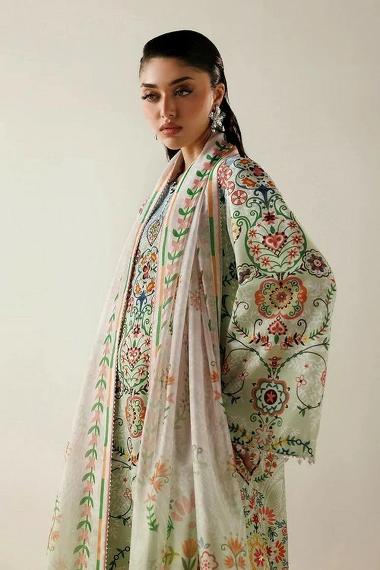 Picture of Jazmin - Orlina Rawsilk - OR26-D10 - Unstitched - Available at Raja Sahib