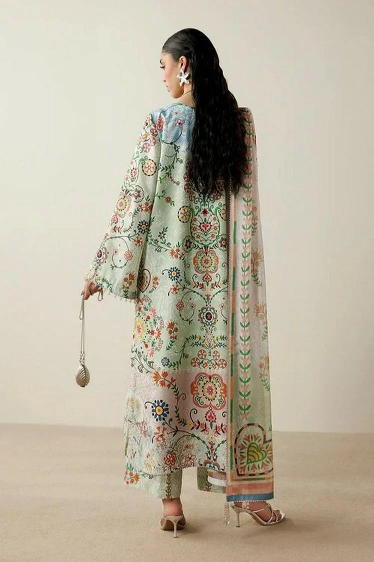 Picture of Jazmin - Orlina Rawsilk - OR26-D10 - Unstitched - Available at Raja Sahib