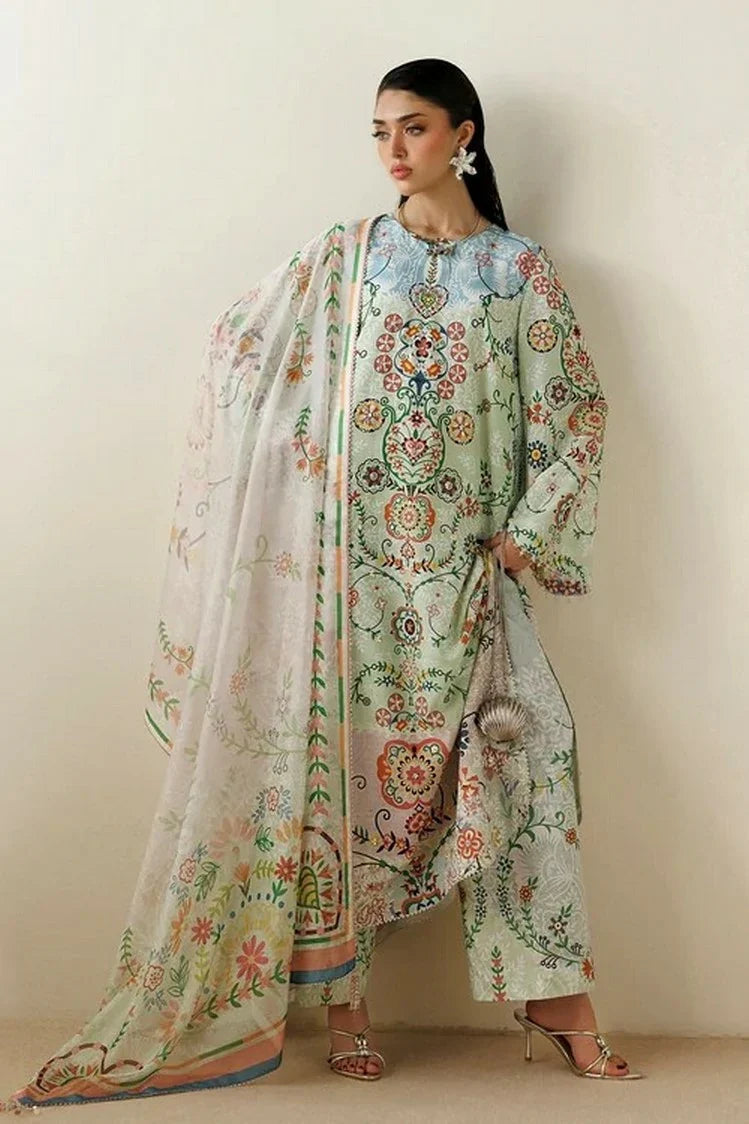Picture of Jazmin - Orlina Rawsilk - OR26-D10 - Unstitched - Available at Raja Sahib