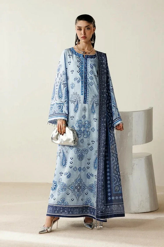 Picture of Jazmin - Orlina Rawsilk - OR26-D02 - Unstitched - Available at Raja Sahib