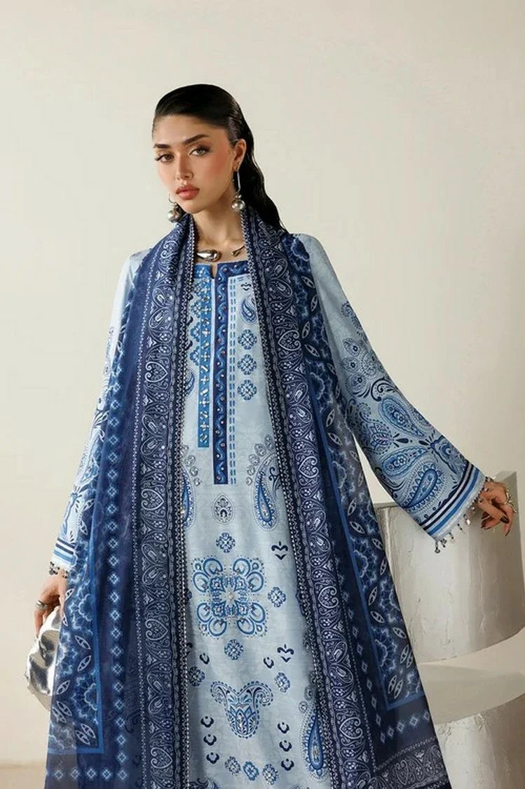 Picture of Jazmin - Orlina Rawsilk - OR26-D02 - Unstitched - Available at Raja Sahib