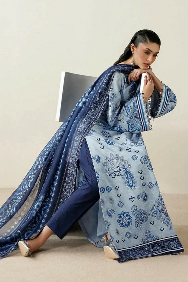 Picture of Jazmin - Orlina Rawsilk - OR26-D02 - Unstitched - Available at Raja Sahib