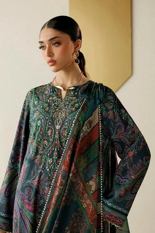 Picture of Jazmin - Orlina Rawsilk - OR26-D07 - Unstitched - Available at Raja Sahib