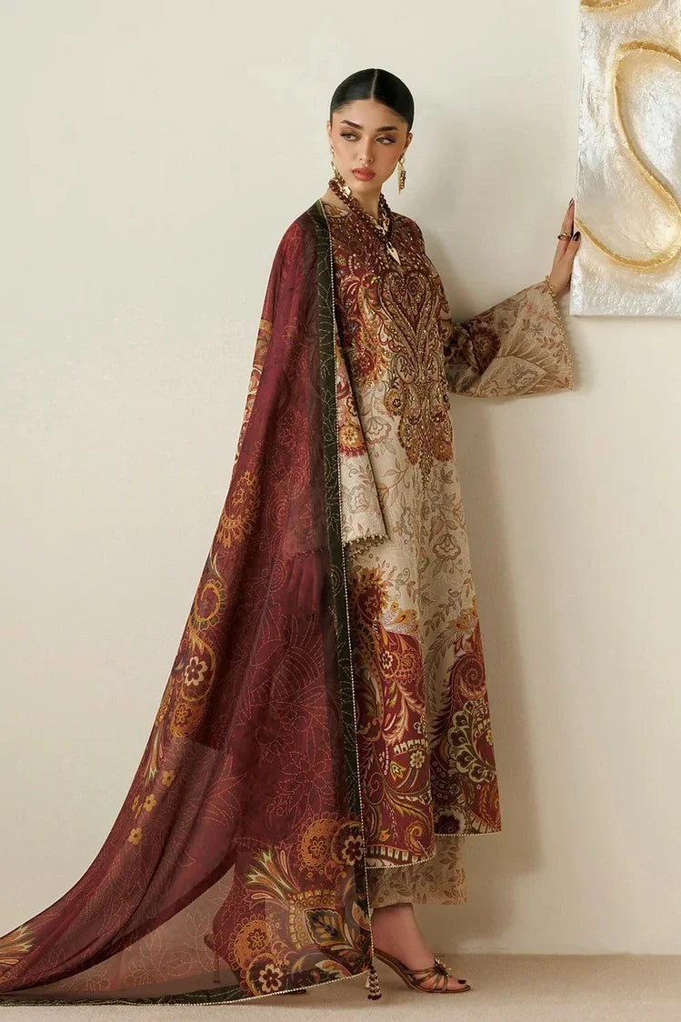 Picture of Jazmin - Orlina Rawsilk - OR26-D08 - Unstitched - Available at Raja Sahib