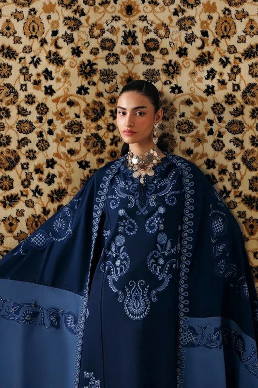 Picture of Qalamkar - Qline Linen Collection - QLW-10 Seran - Unstitched - Available at Raja Sahib