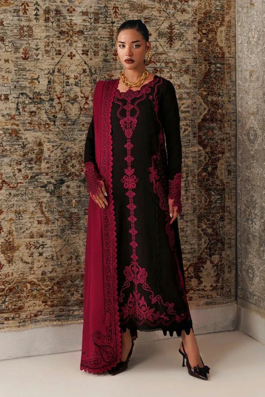 Qalamkar - Qline Linen Collection - QLW-12 Yani - Unstitched