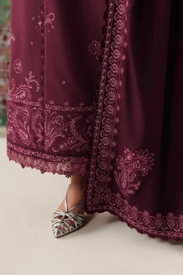 Picture of Qalamkar - Qline Linen Collection - QLW-14 FARWA - Unstitched - Available at Raja Sahib