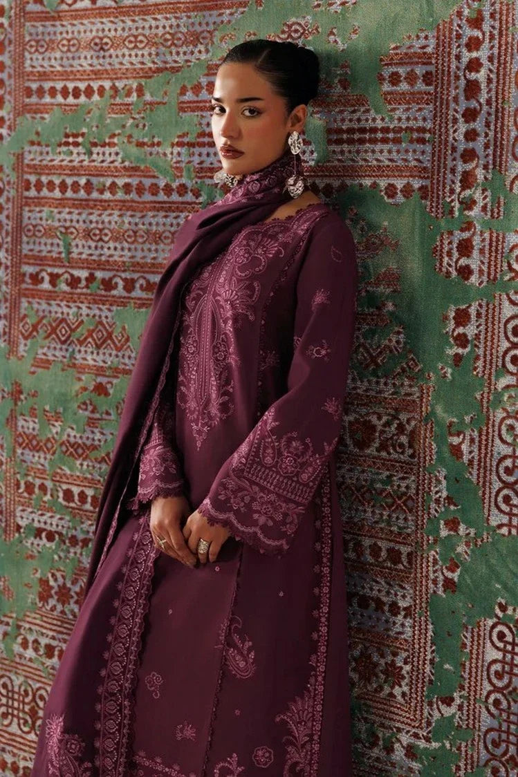 Picture of Qalamkar - Qline Linen Collection - QLW-14 FARWA - Unstitched - Available at Raja Sahib