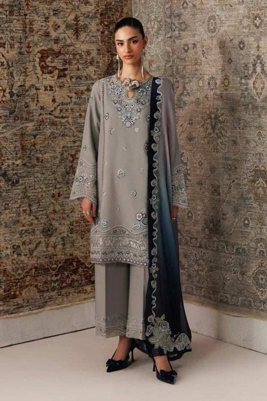 Qalamkar - Qline Linen Collection - QLW-15 GINA - Unstitched
