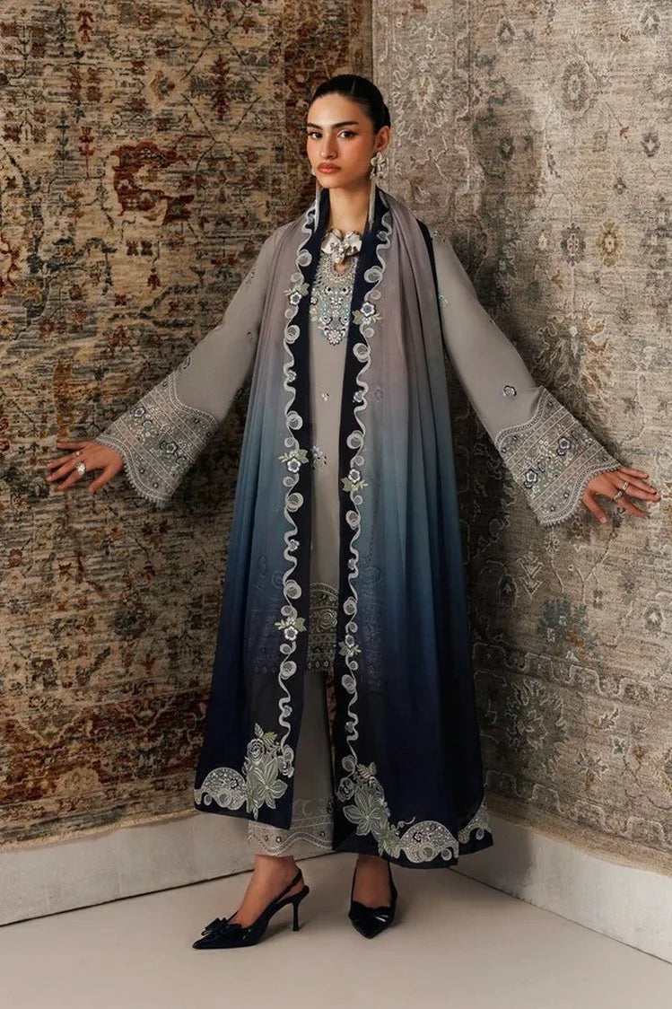 Picture of Qalamkar - Qline Linen Collection - QLW-15 GINA - Unstitched - Available at Raja Sahib