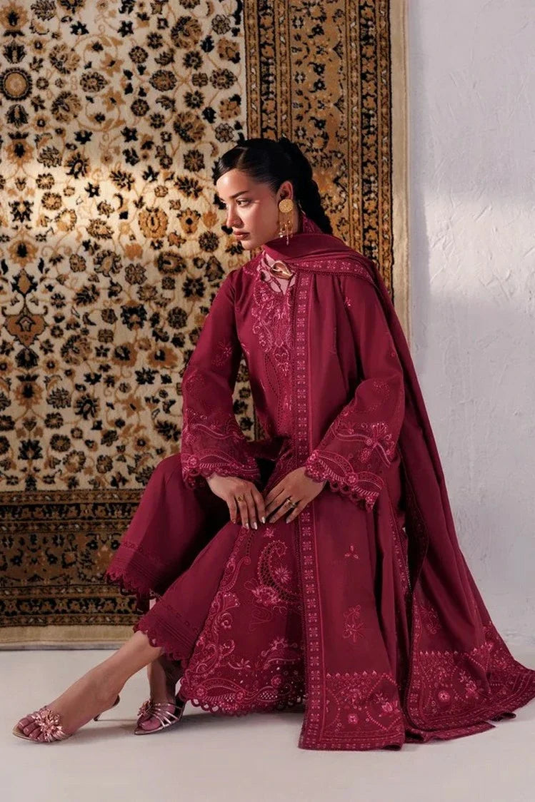 Picture of Qalamkar - Qline Linen Collection - QLW-02 ALEENA - Unstitched - Available at Raja Sahib