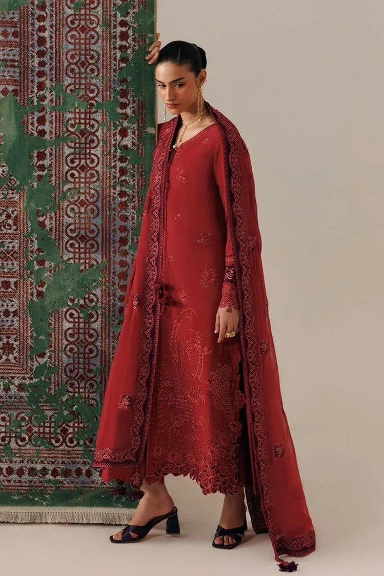 Picture of Qalamkar - Qline Linen Collection - QLW-03 ZAIRA - Unstitched - Available at Raja Sahib