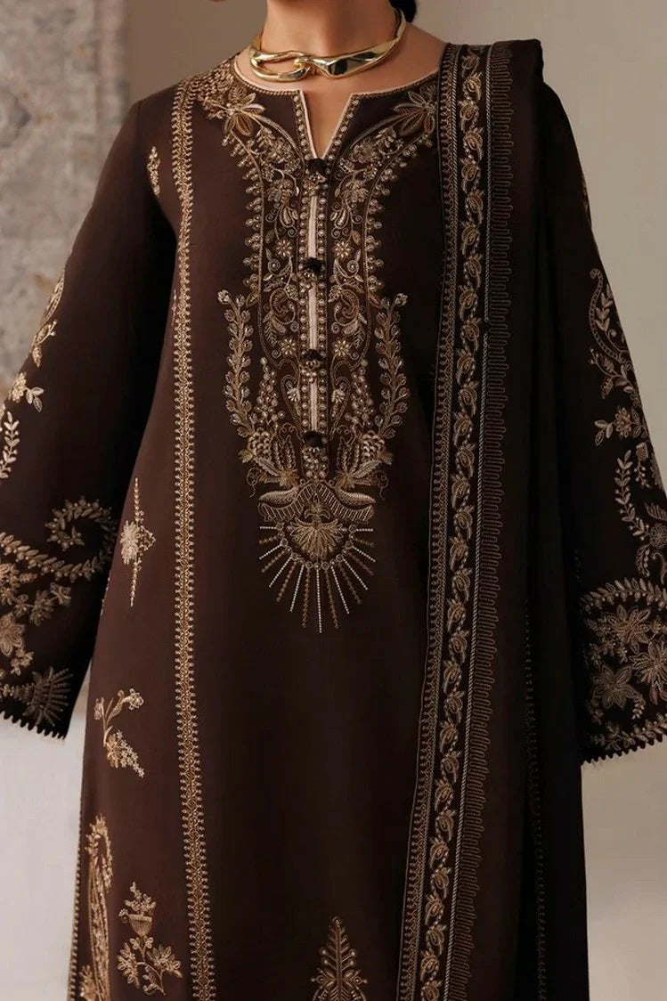Picture of Qalamkar - Qline Linen Collection - QLW-04 SHAHEEN - Unstitched - Available at Raja Sahib