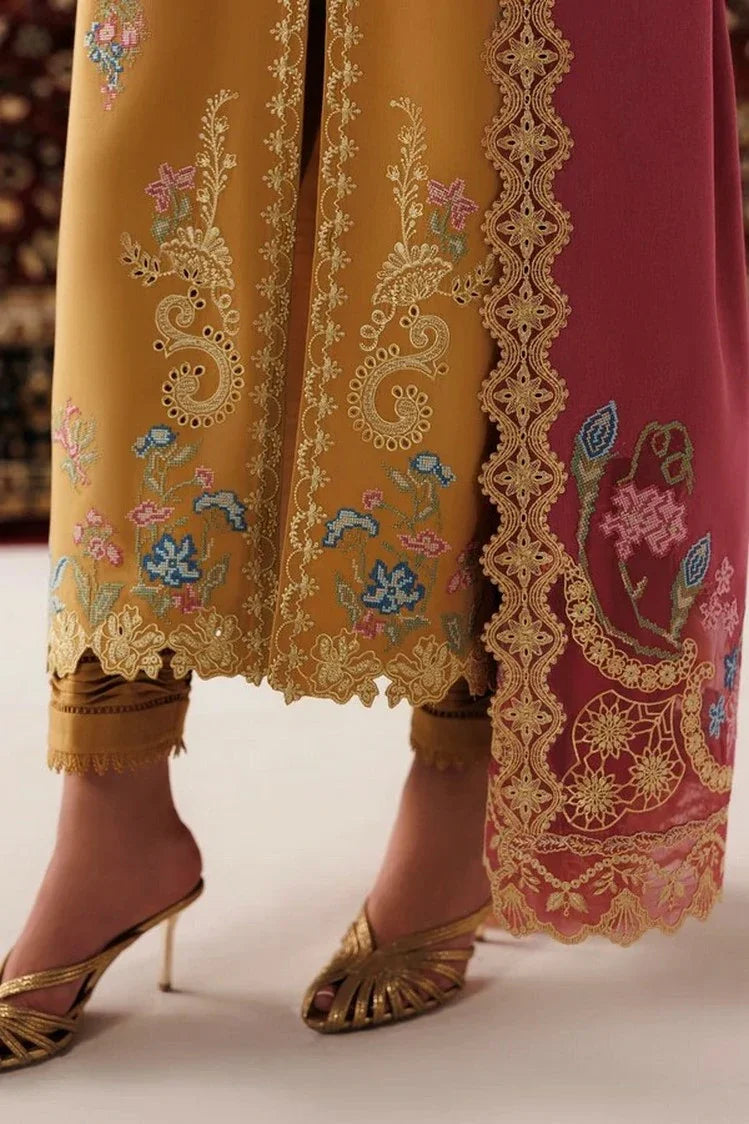 Picture of Qalamkar - Qline Linen Collection - QLW-06 NYRA - Unstitched - Available at Raja Sahib